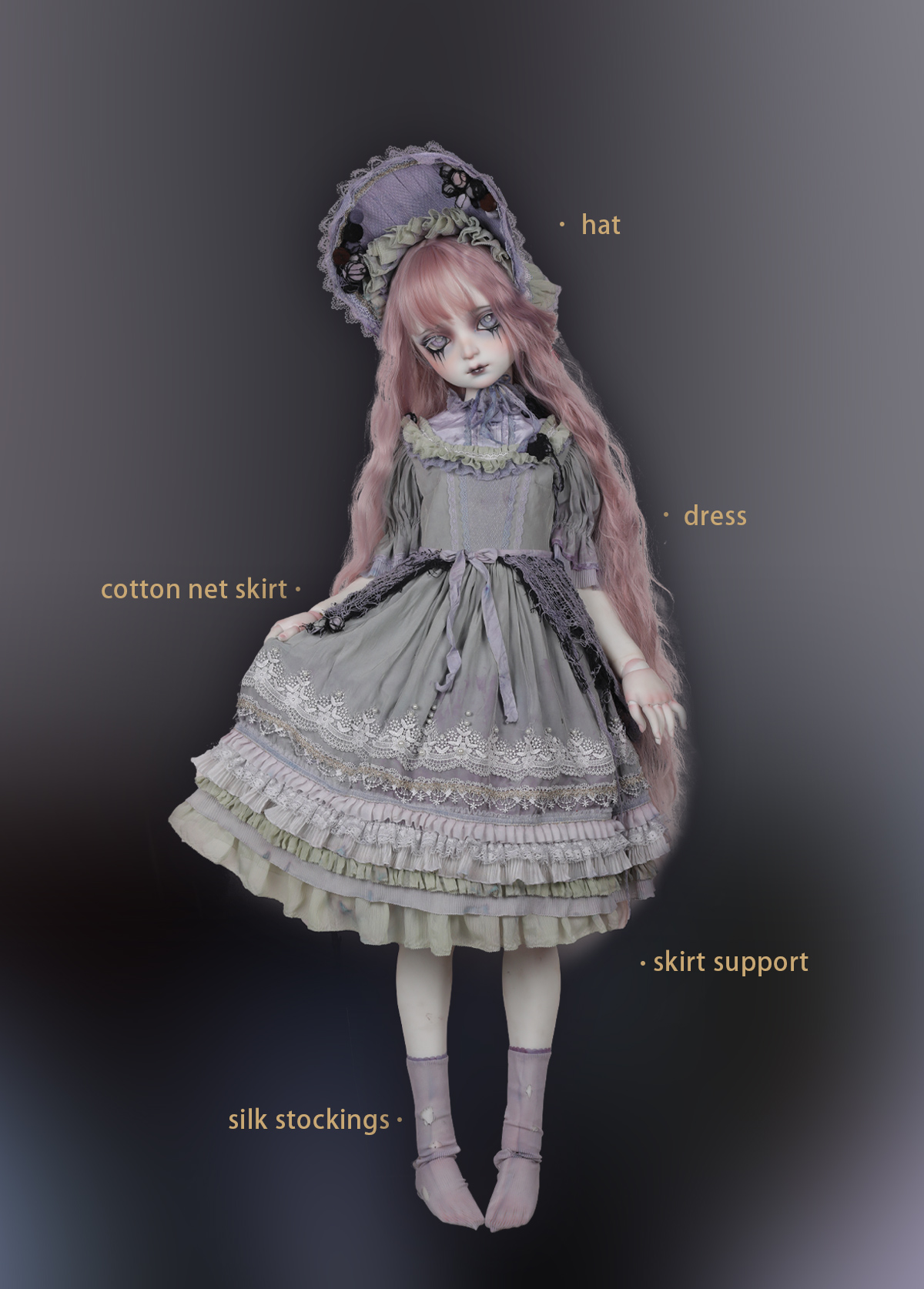 Show Only】DollZone 1.3M Darlene&Beatrice