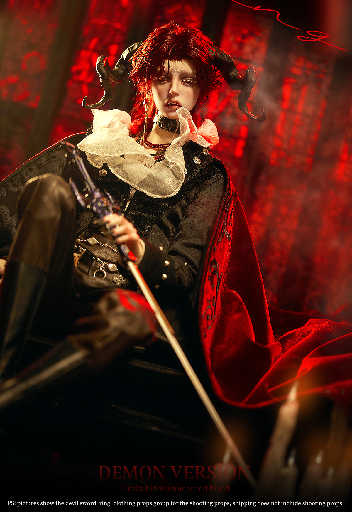 【Show Only】DollZone Mr. Leung (Demon version) 1/3 Doll Full