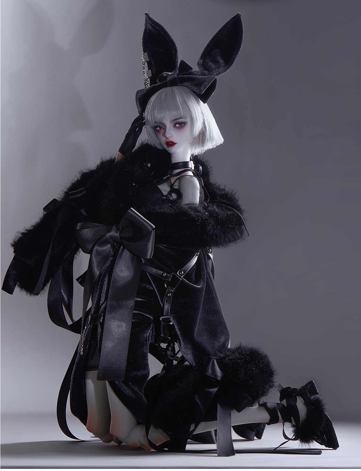 DollZone BLACK & WHITE 1/3 Doll Full Set Presale SD Doll