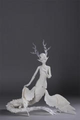 Nude Doll（Translucent Flowing Tail + Dragon Horn）