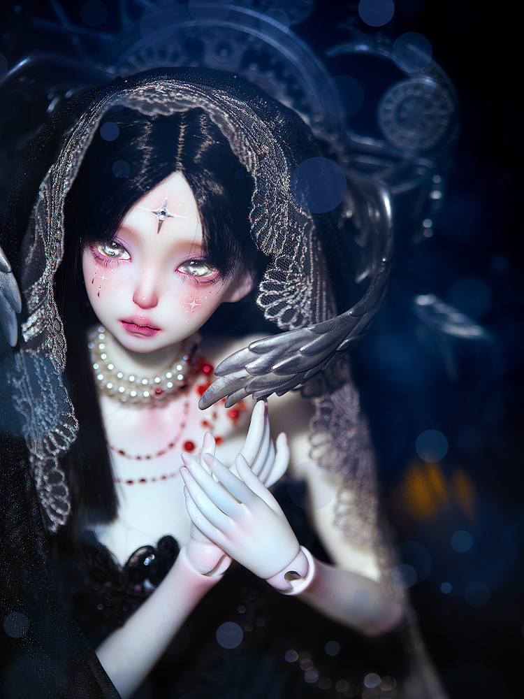 Dollzone 1／3 bjd ドール sd サイズ　アウトフィット Pre-sale】DollZone Gray BJD 1/3 Doll Full Set Presale SD