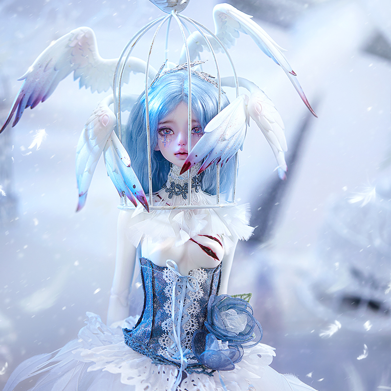 BJD doll 1/6 wings ドール Limited Pre-sale】DollZone Six winged eyes 1/3 Accessories Presale