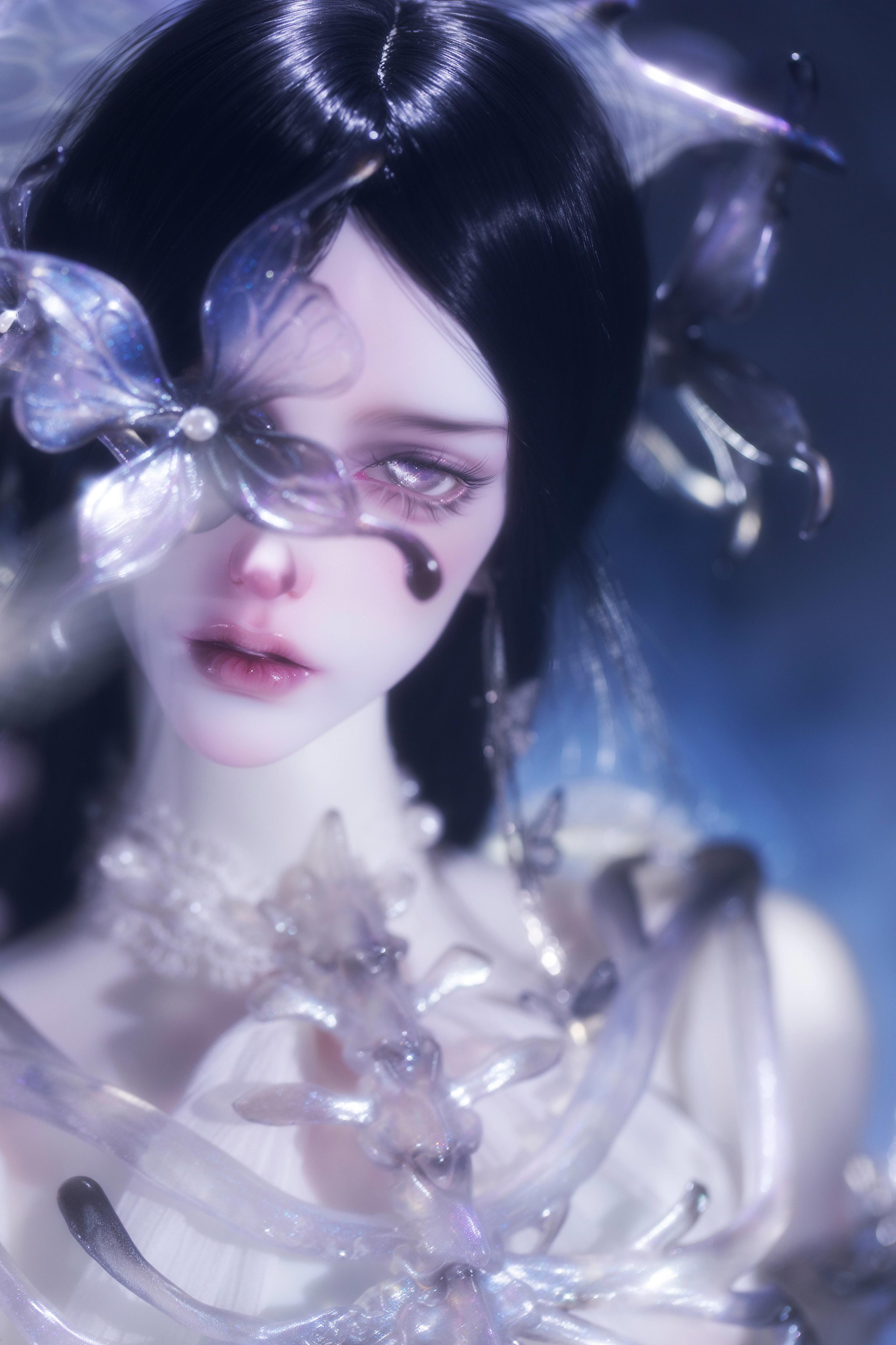 Dollzone 1／3 bjd ドール sd サイズ　アウトフィット Pre-sale】DollZone Gray BJD 1/3 Doll Full Set Presale SD