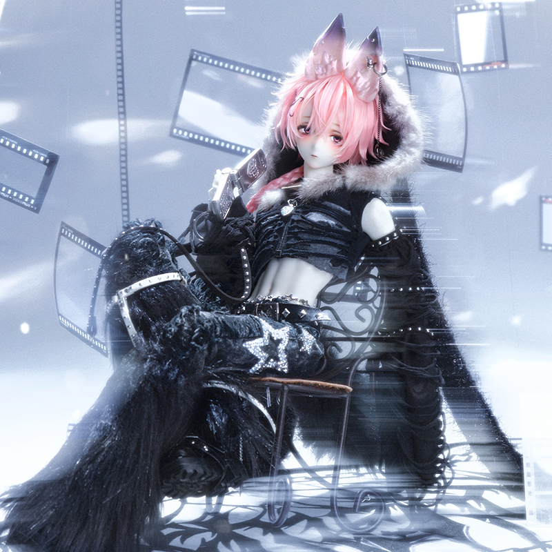 【Pre-sale】DollZone XIAO CHU 1/4 Cooperation Description Doll Full Set/nude doll/head Presale SD Doll 45cm Spherical joint Dolls