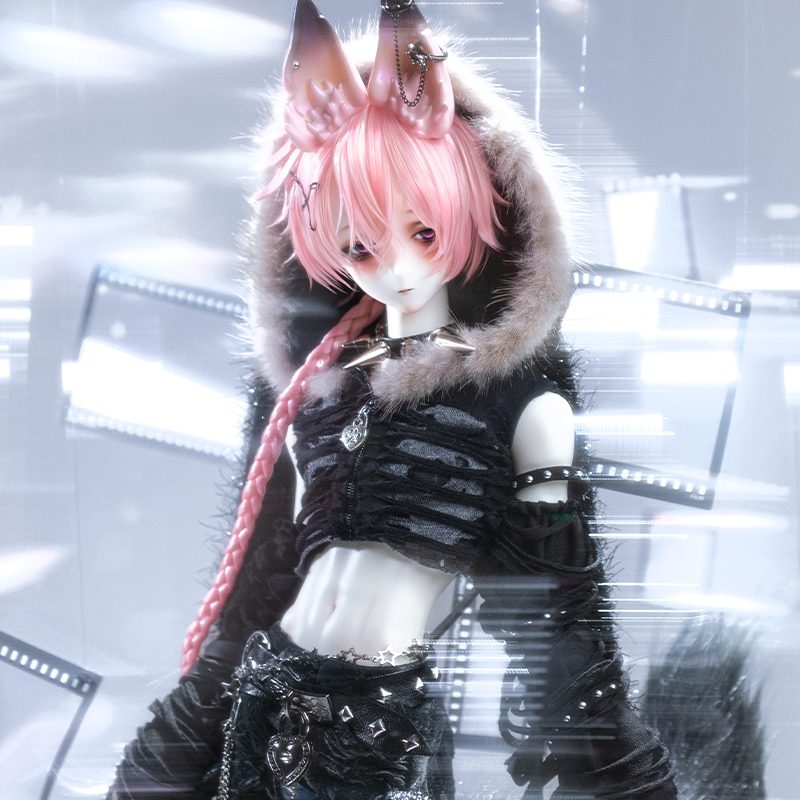 【Pre-sale】DollZone XIAO CHU 1/4 Cooperation Description Doll Full Set/nude doll/head Presale SD Doll 45cm Spherical joint Dolls