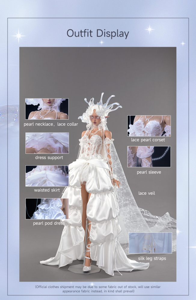 【Pre-sale】DollZone Echo 1/3 Cooperation Description Doll Full Set Presale SD Doll 70cm Spherical joint Dolls