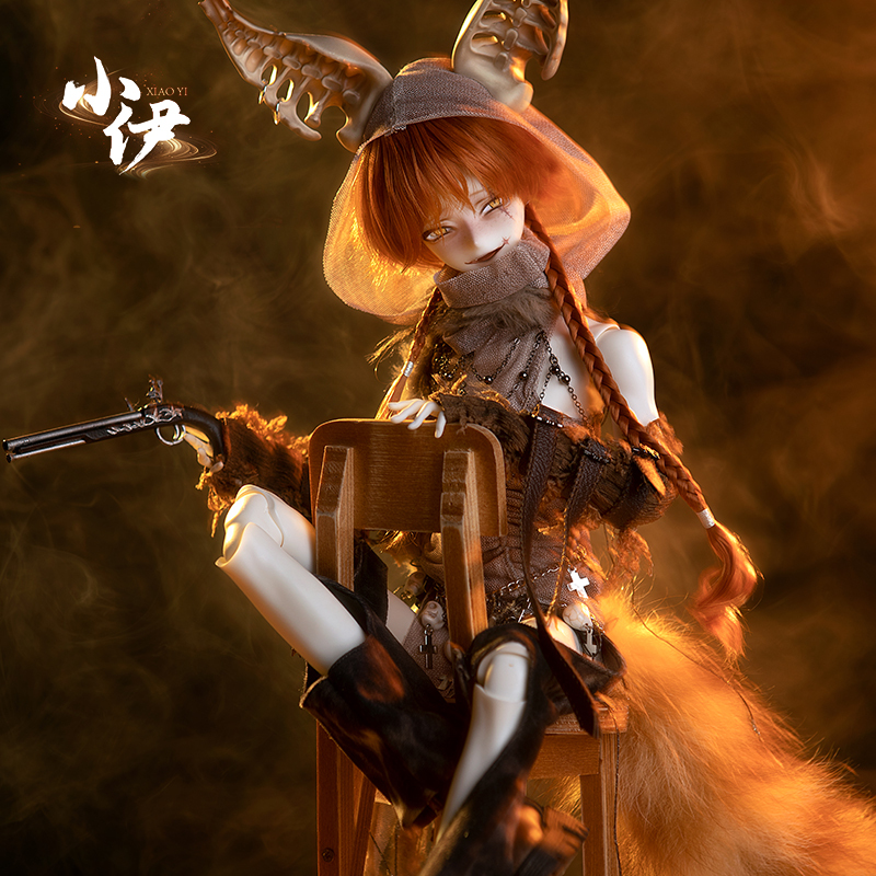 【Pre-sale】DollZone XIAO YI 1/4 Cooperation Description Doll Full Set/nude doll/head Presale SD Doll 45cm Spherical joint Dolls