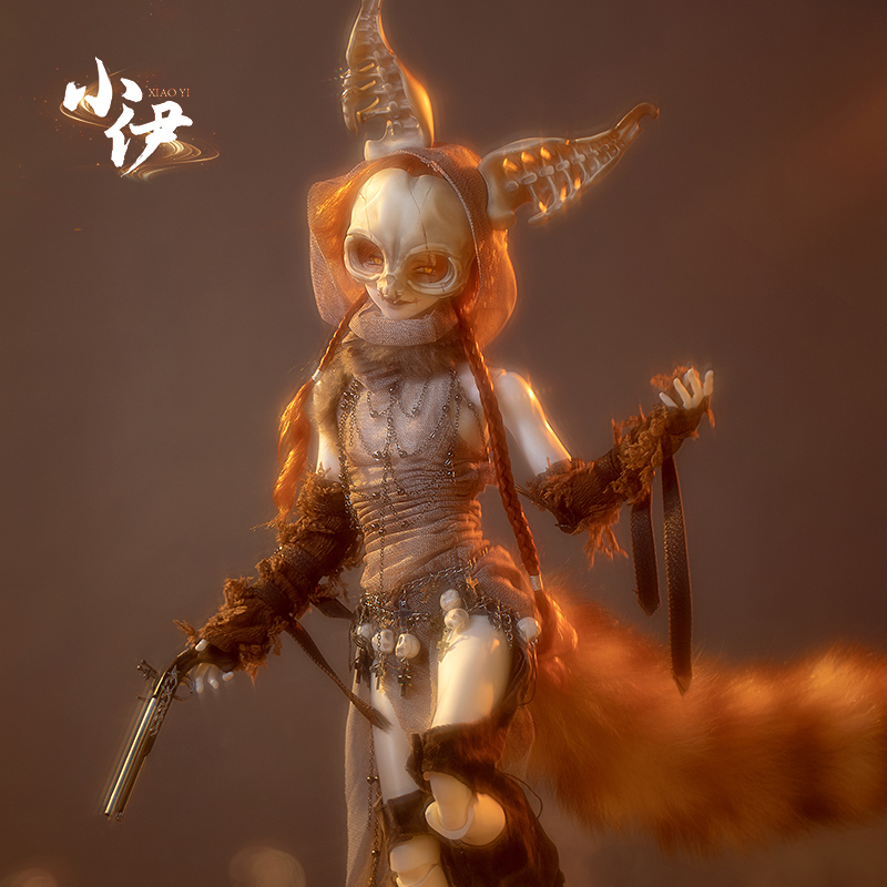 【Pre-sale】DollZone XIAO YI 1/4 Cooperation Description Doll Full Set/nude doll/head Presale SD Doll 45cm Spherical joint Dolls