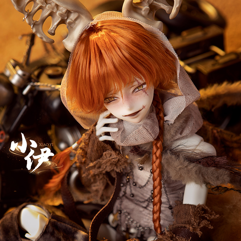 【Pre-sale】DollZone XIAO YI 1/4 Cooperation Description Doll Full Set/nude doll/head Presale SD Doll 45cm Spherical joint Dolls