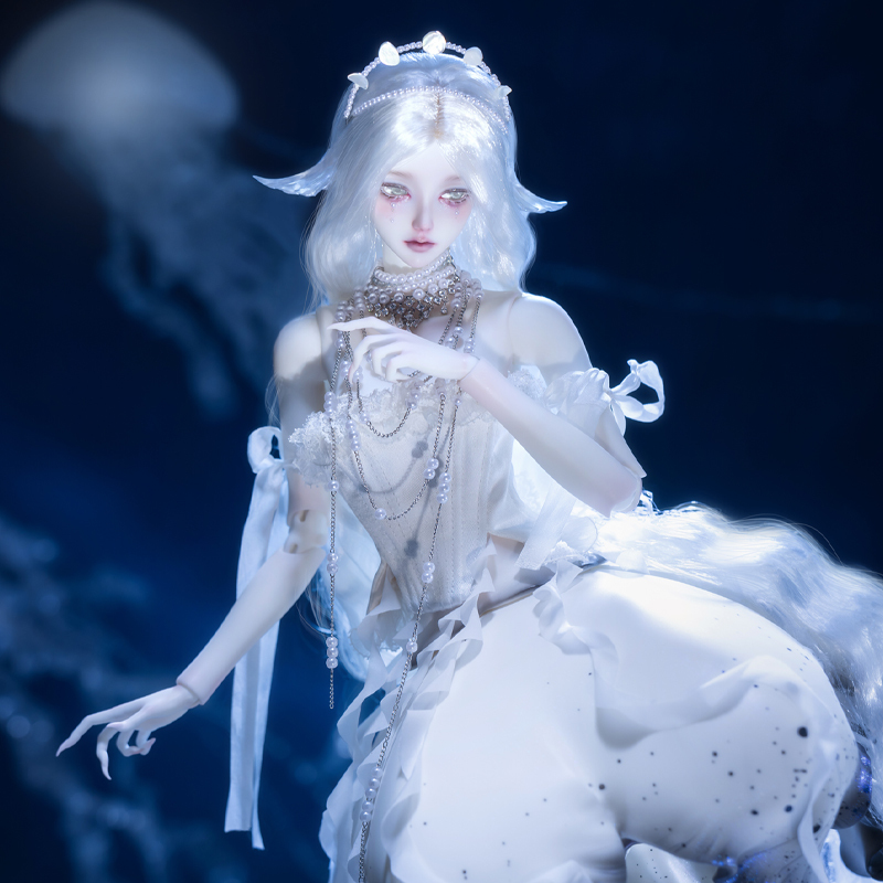 【Pre-sale】DollZone YUE XI Jellyfish 1/4 Doll Full Set/nude doll/head Presale SD Doll  Spherical joint Dolls
