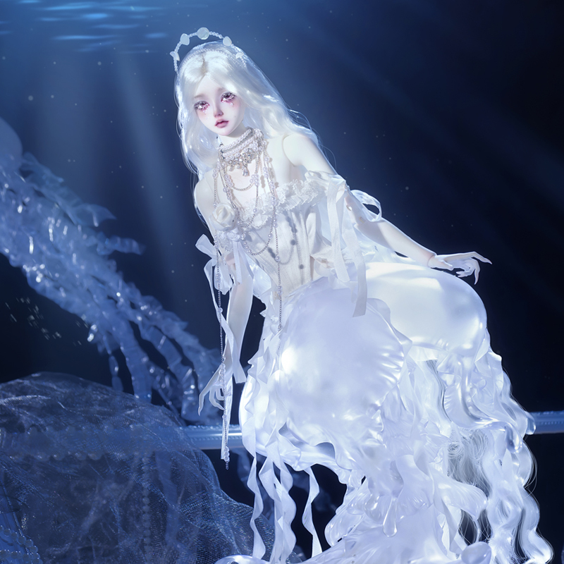 【Pre-sale】DollZone YUE XI Jellyfish 1/4 Doll Full Set/nude doll/head Presale SD Doll  Spherical joint Dolls
