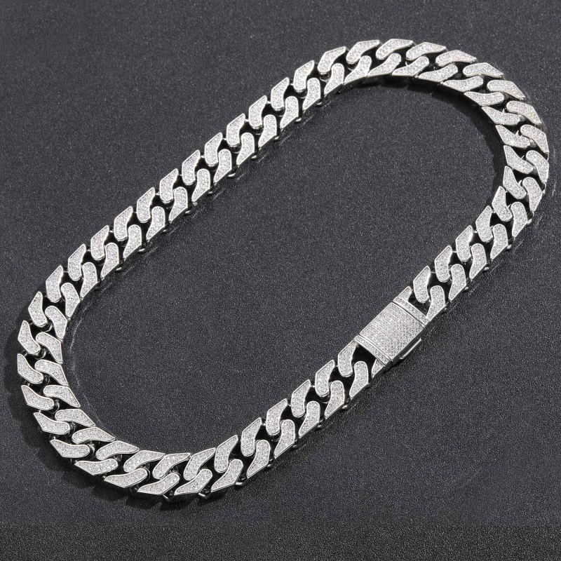 16MM AMO GEOMETRIC CUBA CHAIN