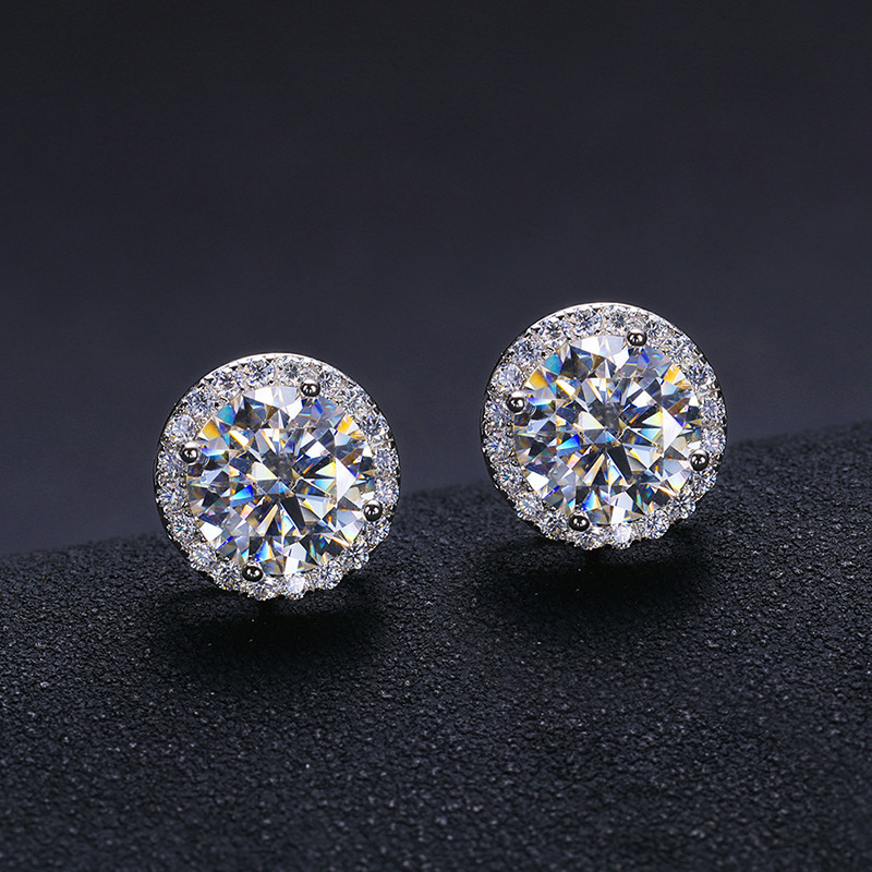 AMO MOISSANITE S925 EARRING