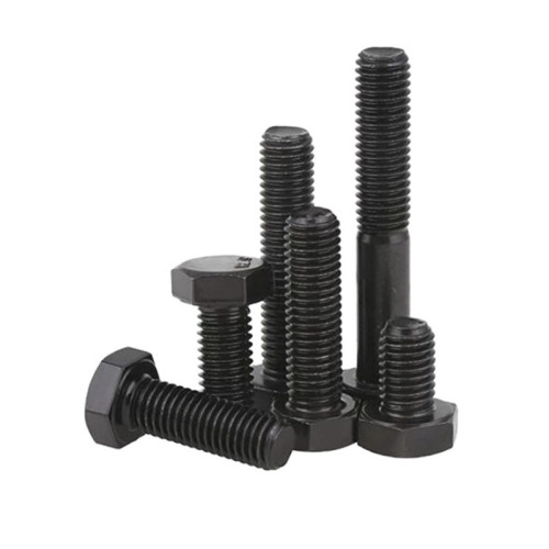 High Strength Hex Bolt Steel Black