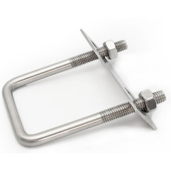 Stainless Steel U Bolt With Bracket