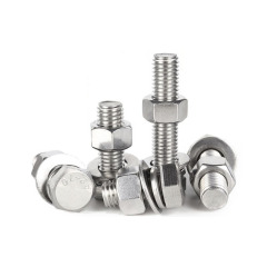 Hex Bolt With Nut Stainless Steel