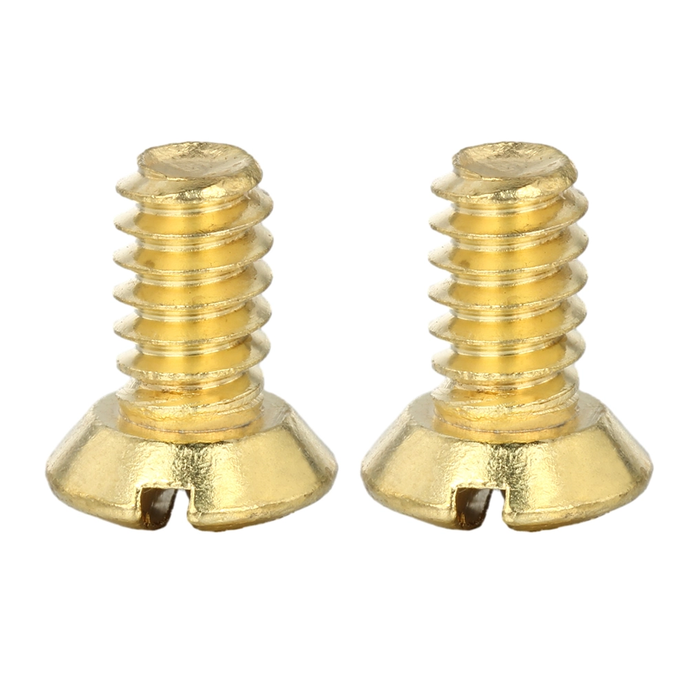 Slotted Oval Head Machine Screws