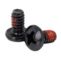 Pan Head Phillips Screws ANSI B18.6.3 With Nylon Patch