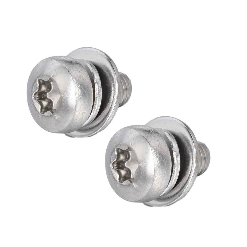 Stainless Steel Pan Head TORX SEMS Screw with Spring Lock Washer + Flat Washer