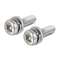 Staniless Steel Pan Head SEMS Screw with Double Washers