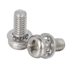 Pan Head SEMS Screw With Internal tooth Washer