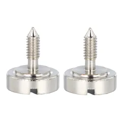 Stainless Steel Big Flat Head Slotted Custom Pointed Tail Screw