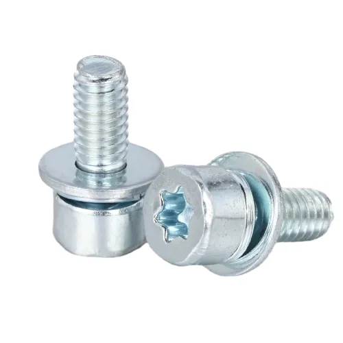 Socket Cap TORX Head SEMS Screw with Spring Lock Washer + Flat Washer