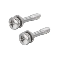 Staniless Steel Pan Head Panel SEMS Screw with Spring Lock Washer + Flat Washer