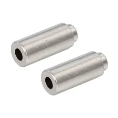 Brass Silver Round Spacer