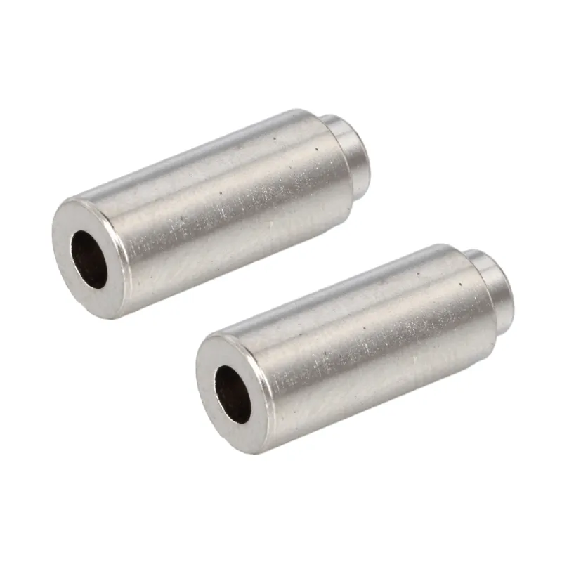 Brass Silver Round Spacer