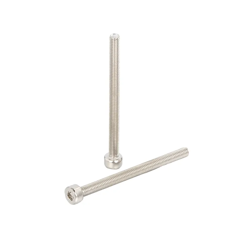 Steel Socket Cap TORX Robot Screw DIN 912 Nicke Plating
