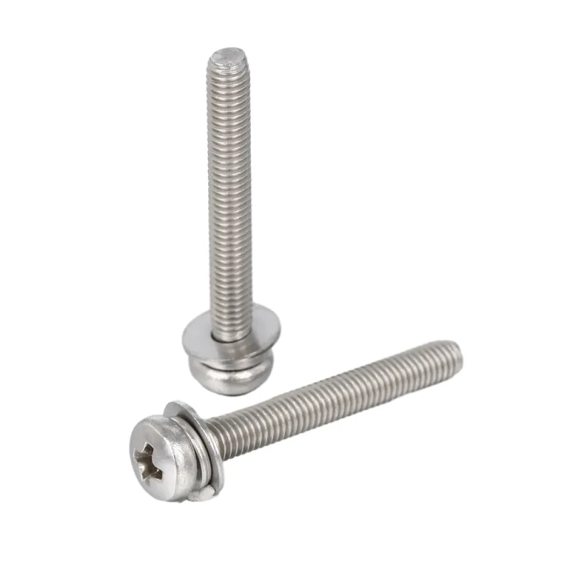 Staniless Steel Pan Head SEMS Screw