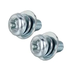 Steel Pan Head SEMS Screw With Double Washer