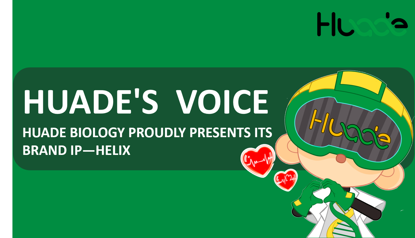 HUADE'S VIOCE |  Huade Biology Proudly Presents its Brand IP—Helix