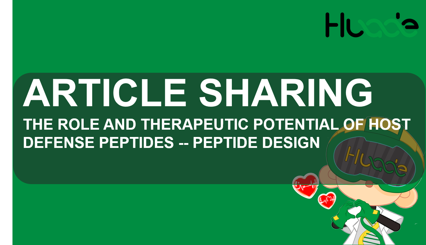 The Role and Therapeutic Potential of Host Defense Peptides — Peptide Design
