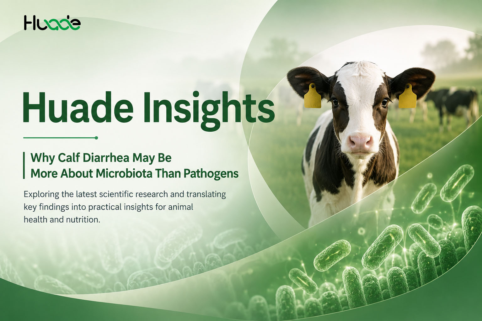 HUADE INSIGHTS | Frequent Calf Diarrhea? The Real Issue May Be an Underpowered Gut Defense System
