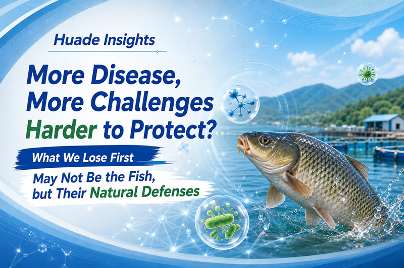 HUADE INSIGHTS | Is Fish Disease Becoming Harder to Prevent? The Real First Line of Defense May be Lost Not in the Gills, but in Natural Immunity