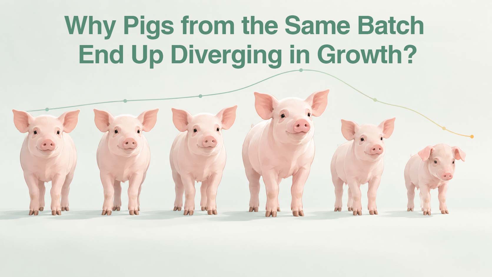 HUADE INSIGHTS | Why Pigs from the Same Batch End Up Diverging in Growth？