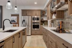 Unionlands Cabinetry White Oak Timber Veneer Shaker Design Kitchen Cabinetry