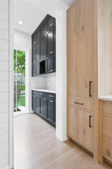 Unionlands Cabinetry Natural Wood Veneer Finish Modern Design Custom Kitchen Cabinet