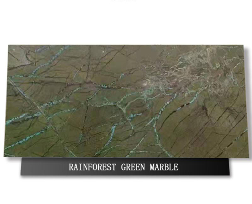 Rainforest Green Marble Slab Countertops Tile For Kitchen Countertop Suppliers