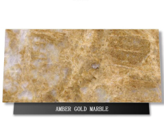 Amber Gold Marble Stone Countertop Supplier