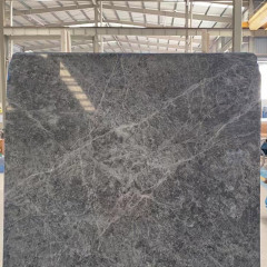 Unionlands Cabinetry Vendora Grey Marble Slab For Kitchen and Vanity