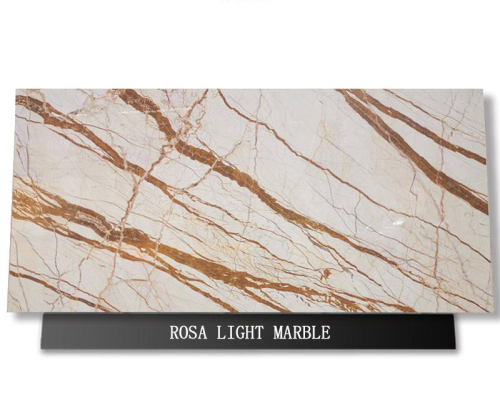 Unionlands Cabinetry Turkey Rosa Light Marble Slab Tiles Wholesale Full Cabinet Custom