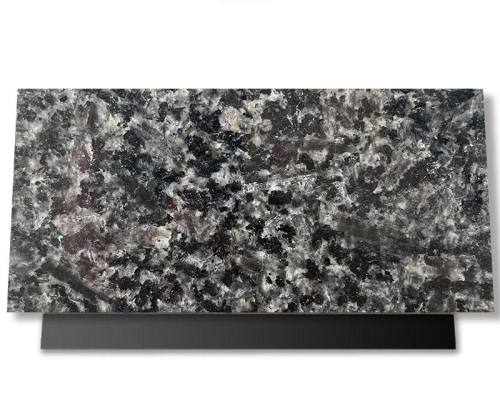Unionlands Cabinetry China Factory Black Ice Flower Natural Granite Mesa Square Floor Custom Made for kitchen cabinet island stone countertop