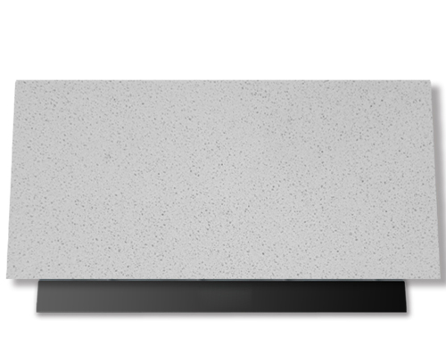 Unionlands Cabinetry Pure Light Grey Quartz Stone Countertop For Complete Kitchen Cabinet