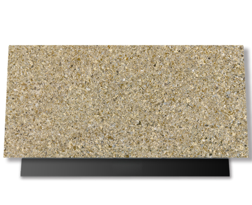 Unionlands Cabinetry Manufacture Supplier Shell Gold Quartz Stone Countertop For Kitchen and Bathroom Backsplash