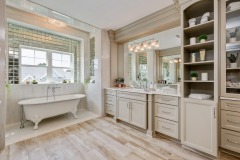 Unionlands Cabinetry White Recessed Panel Maple Solid Wood Vanity Bathroom With Quartz Countertop