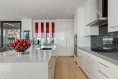 Unionlands Cabinetry High Gloss Lacquer Painted MDF Open Custom Modern Kitchen Cabinet Wholesales Factory Manufacture Supplier