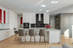 Unionlands Cabinetry High Gloss Lacquer Painted MDF Open Custom Modern Kitchen Cabinet Wholesales Factory Manufacture Supplier
